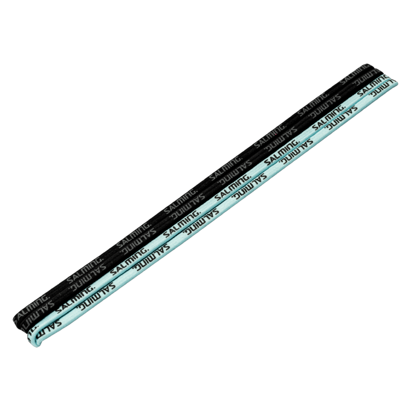 Salming Twin Hairband 2-pack Black/PaleBlue