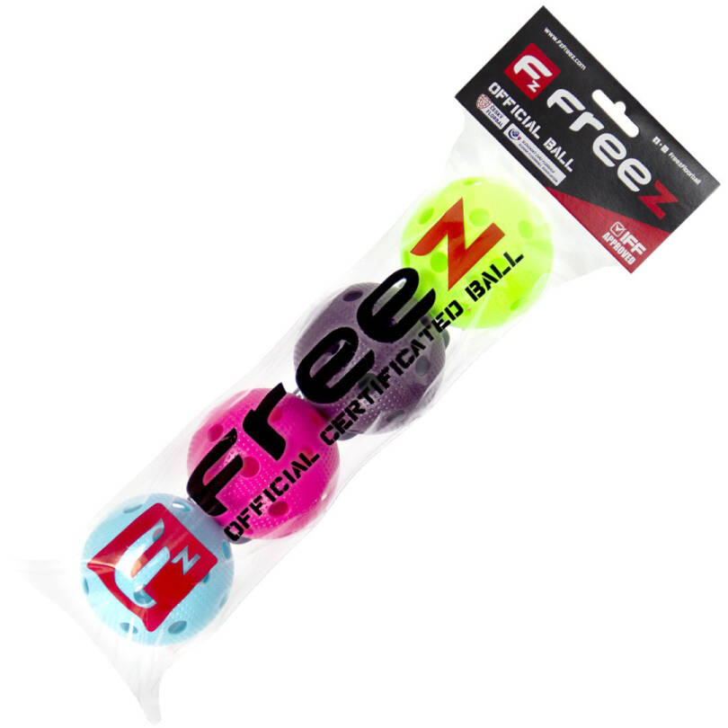 Míčky Freez Ball Official Tube COLOR - 4 pcs