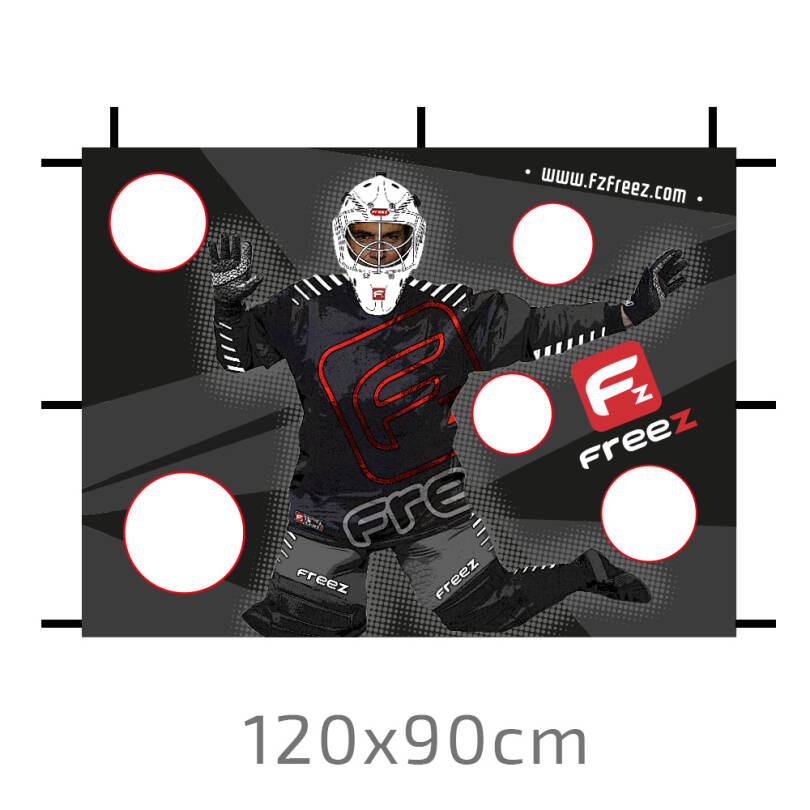Freez Autobrankář Goal buster 120 x 90 cm Black