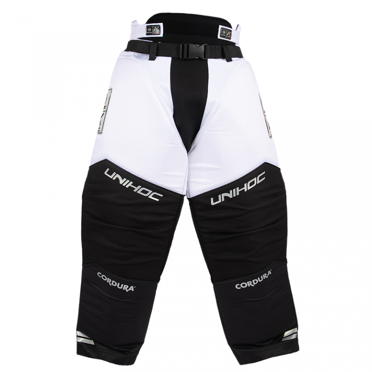 Unihoc Goalie Pants Alpha white/black