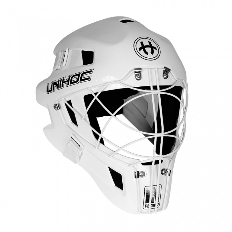 Unihoc Inferno 66 White brankářská maska