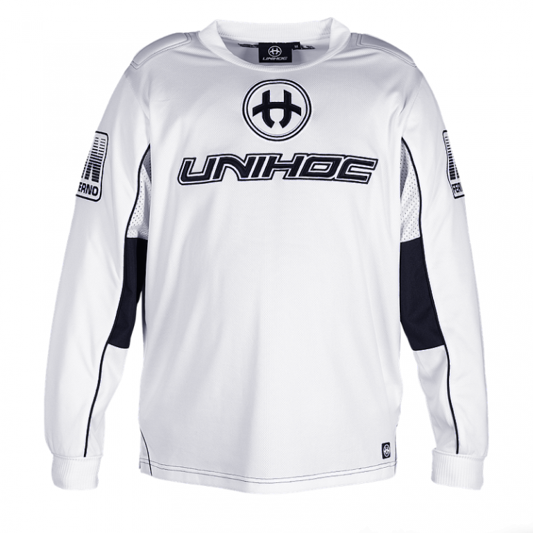 Unihoc Inferno All White SR brankářský dres