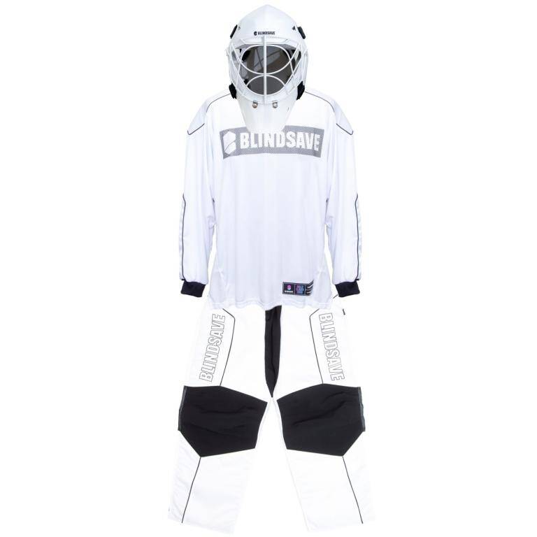 Blindsave Brankářský set Legacy white + maska Shark white
