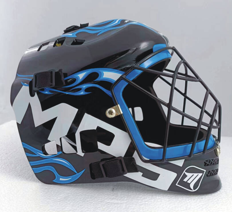 MPS brank. maska Pro Flame - Black/Blue