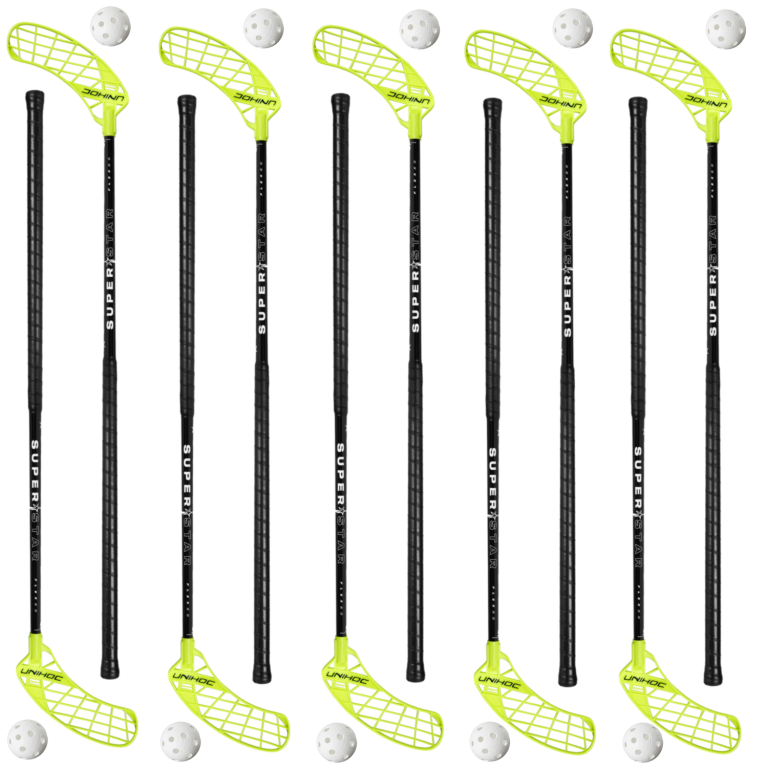 Unihoc Superstar 30 SR 10 + 10 míčků