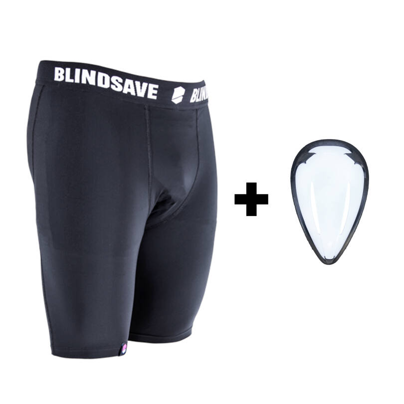 BlindSave kompresní šortky se suspenzorem