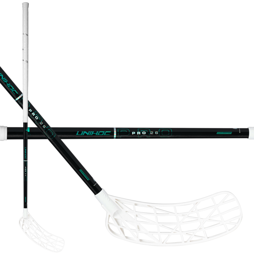 Unihoc Evolite PRO FL 26 Oval White/Turquoise