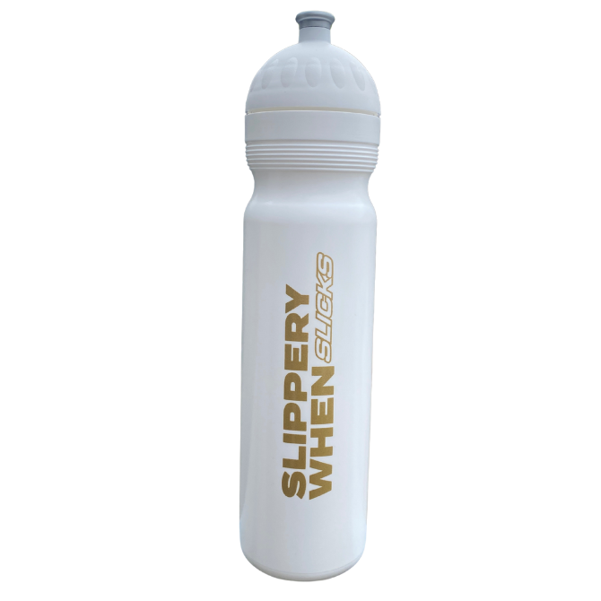 Fatpipe Sportovní láhev 1,0 L bílá/zlatá