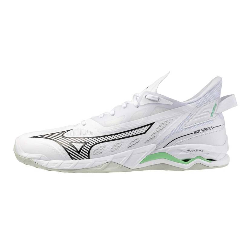 Mizuno Wave Mirage 5(U) / White/Black/Frozen Emerald