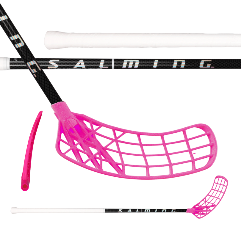 Salming Q-series Aero Trident 30 JR Black/Silver