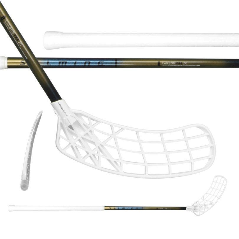 Salming Q-series Carbon Pro 2.0 Trident 29 Blue/Gold