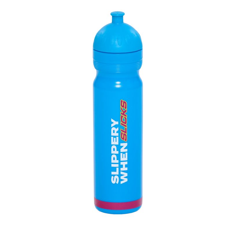 Fatpipe SLICKS láhev 1,0 L modrá
