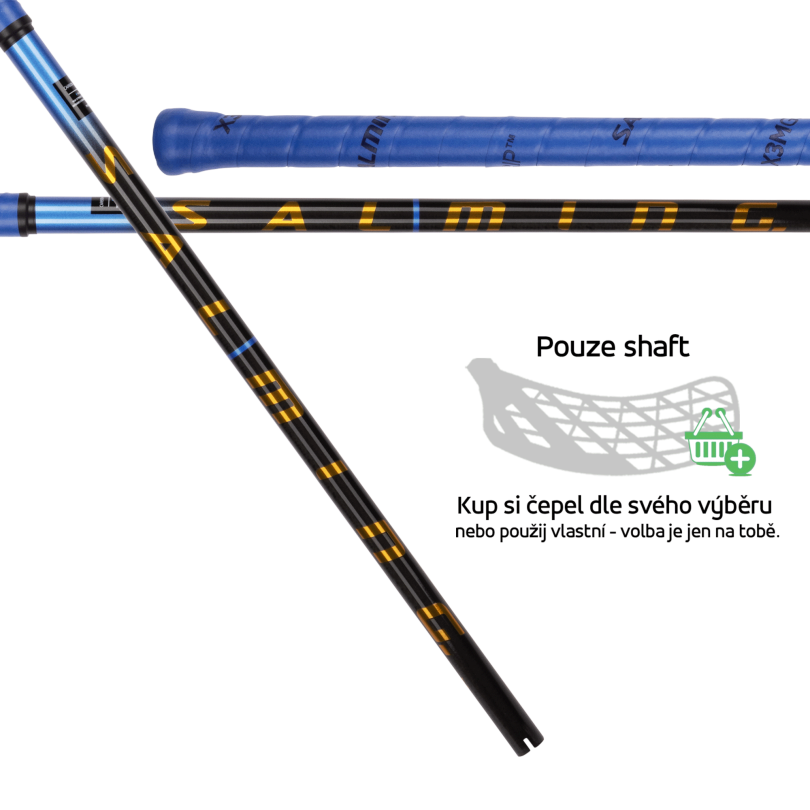 Salming P-series Carbon Impact Shaft 27 Black/Blue