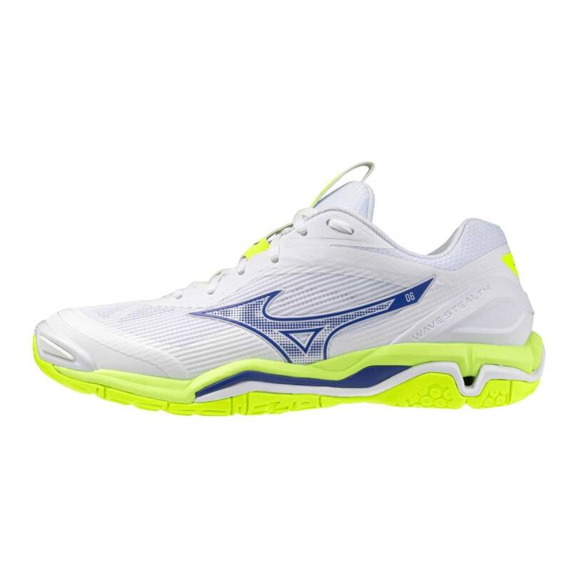 Mizuno Wave Stealth 6(U) / White/Lightning Yellow/Dazzlin
