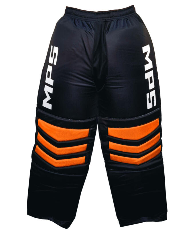 MPS Elite Black/Orange brankářské kalhoty