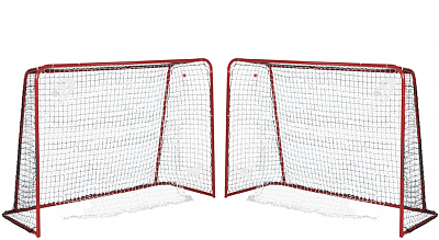 Set 2 ks - MPS florbalová branka BIG GOAL 160x115cm se sítí pro školy - 8 kg