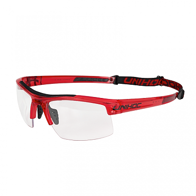 Unihoc Energy JR brýle crystal red