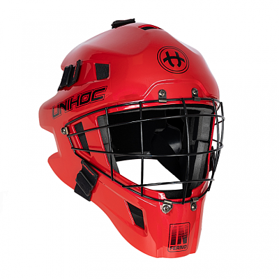Unihoc Inferno 44 Red brankářská maska