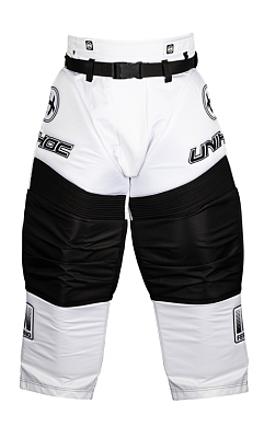 Unihoc Inferno All White JR brankářské kalhoty