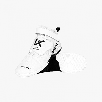 Unihoc UX Goalie white/black brankářská obuv