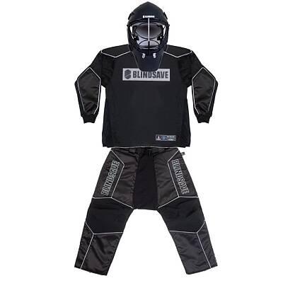 Blindsave Brankářský set Legacy black + maska Shark black