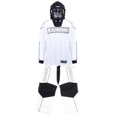 Blindsave Brankářský set Legacy white + maska Shark black