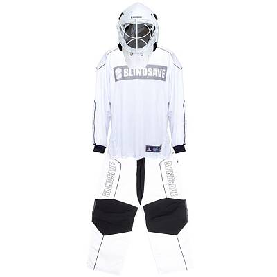 Blindsave Brankářský set Legacy white + maska Shark white