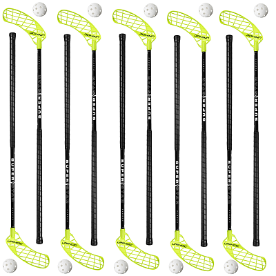 Unihoc Superstar 30 JR 10 holí + 10 míčků