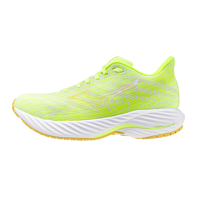 Mizuno Wave Rider 28 / Neo Lime/Flax/Snow White