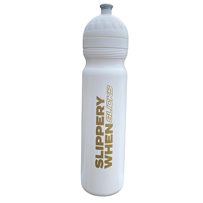 Fatpipe Sportovní láhev 1,0 L bílá/zlatá