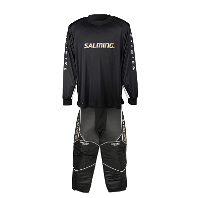 Salming Brankářský set React black/white
