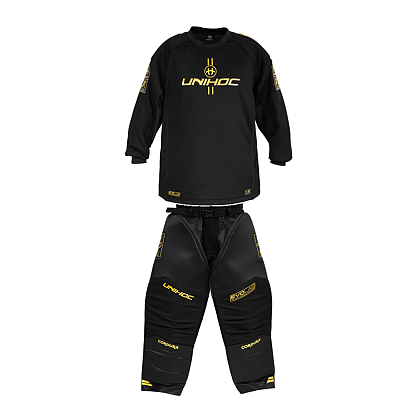 Unihoc Brankářský SET Alpha Evolab Black/gold