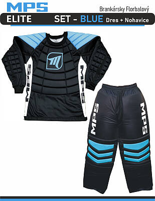 MPS ELITE brankářský set - Blue dres + kalhoty