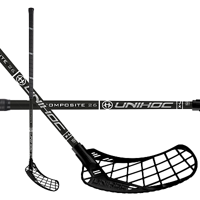 Unihoc Player 26 X-Long black/silver