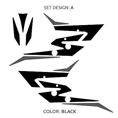 Tempish Set nálepek pro HERO masku