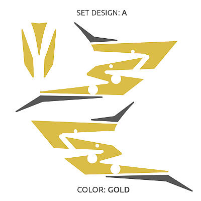 Tempish Set nálepek pro HERO masku