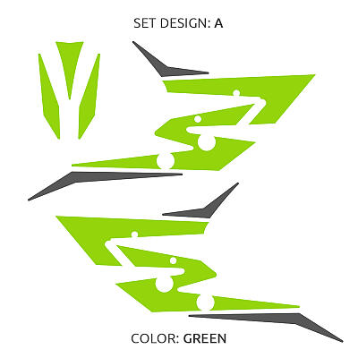 Tempish Set nálepek pro HERO masku