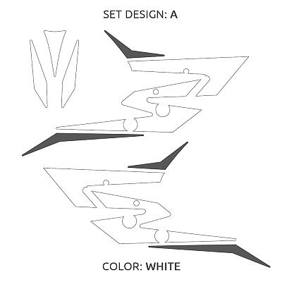 Tempish Set nálepek pro HERO masku