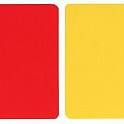 Karty pro rozhodčí červená + žlutá