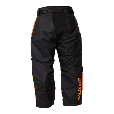 Salming Atlas Goalie Pant JR Orange/Black brankářské kalhoty