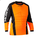 Salming Atlas Goalie Jersey JR Orange/Black brankářský dres