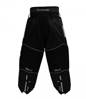 Unihoc Goalie Pants Alpha Black/Silver