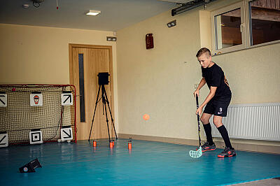 MyFloorball Passer SAUCER florbalový nahrávač