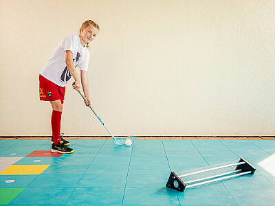 MyFloorball Passer SAUCER PRO florbalový nahrávač