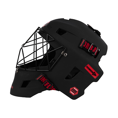 ZONE PRO Cat Eye Cage Black/red brankářská maska