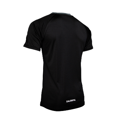 Salming triko Core 22 Match Tee JR Black/Asphalt