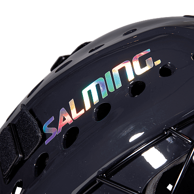 Salming Phoenix Elite Helmet Black Shiny