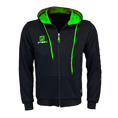 Freez Victory Zip Hood black/green senior