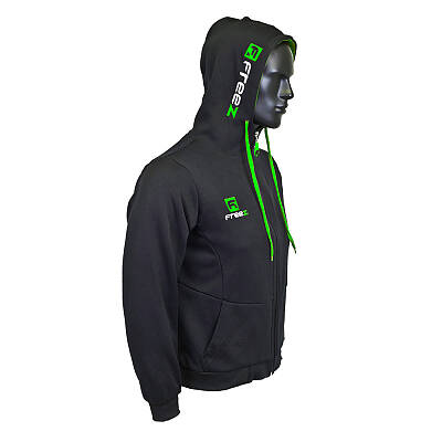 Freez Victory Zip Hood black/green senior