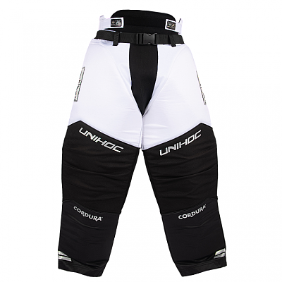 Unihoc Goalie Pants Alpha white/black